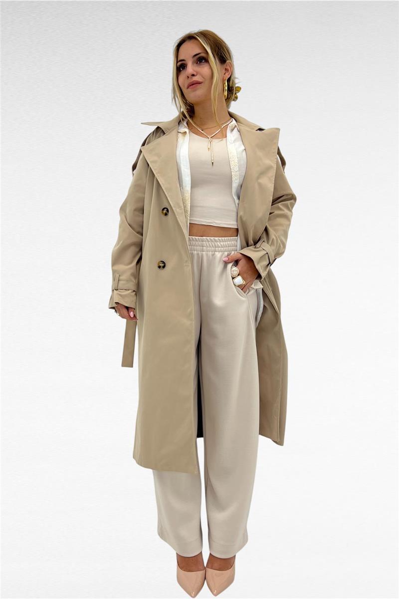 trench doppio petto city